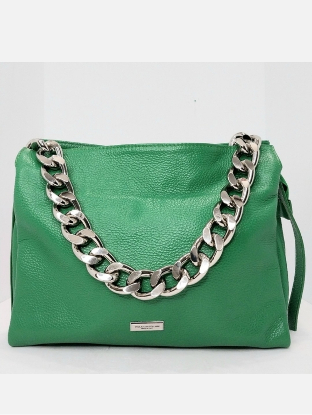 Viola Castellani Italian Leather Shoulder/Crossbody Bag, Size‎ OS